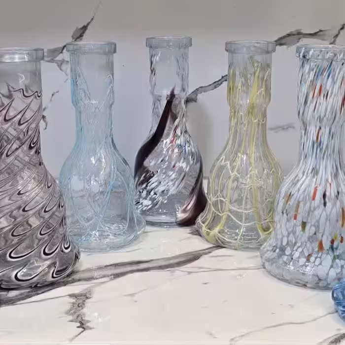 شیشه قلیان خلیل مامون عنکبوتی