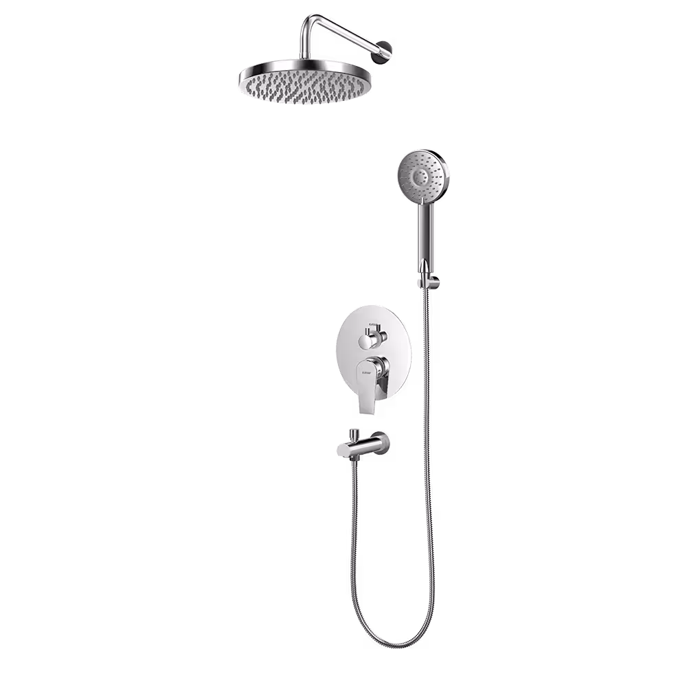 شیر دوش تیپ4 توکار کسری مدل فیدل (بیضی)