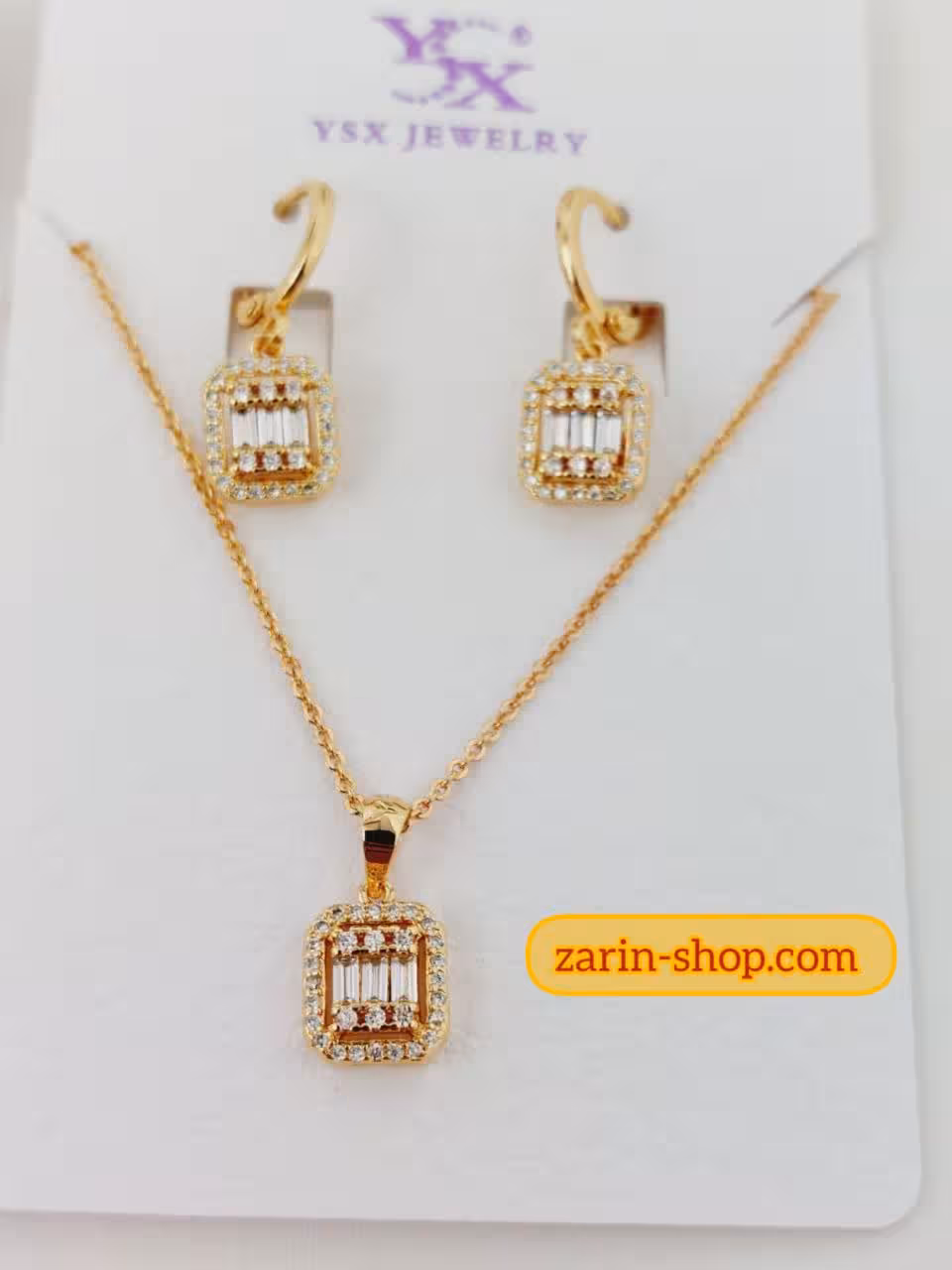 نیمست زنانه نگین دار طرح جواهر ysx