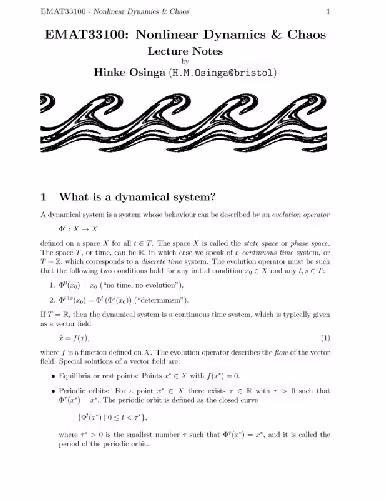 خرید و دانلود نسخه کامل کتاب Nonlinear dynamics and chaos