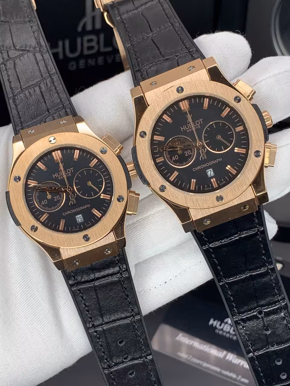 ساعت ست هابلو رزگلد Hublot
