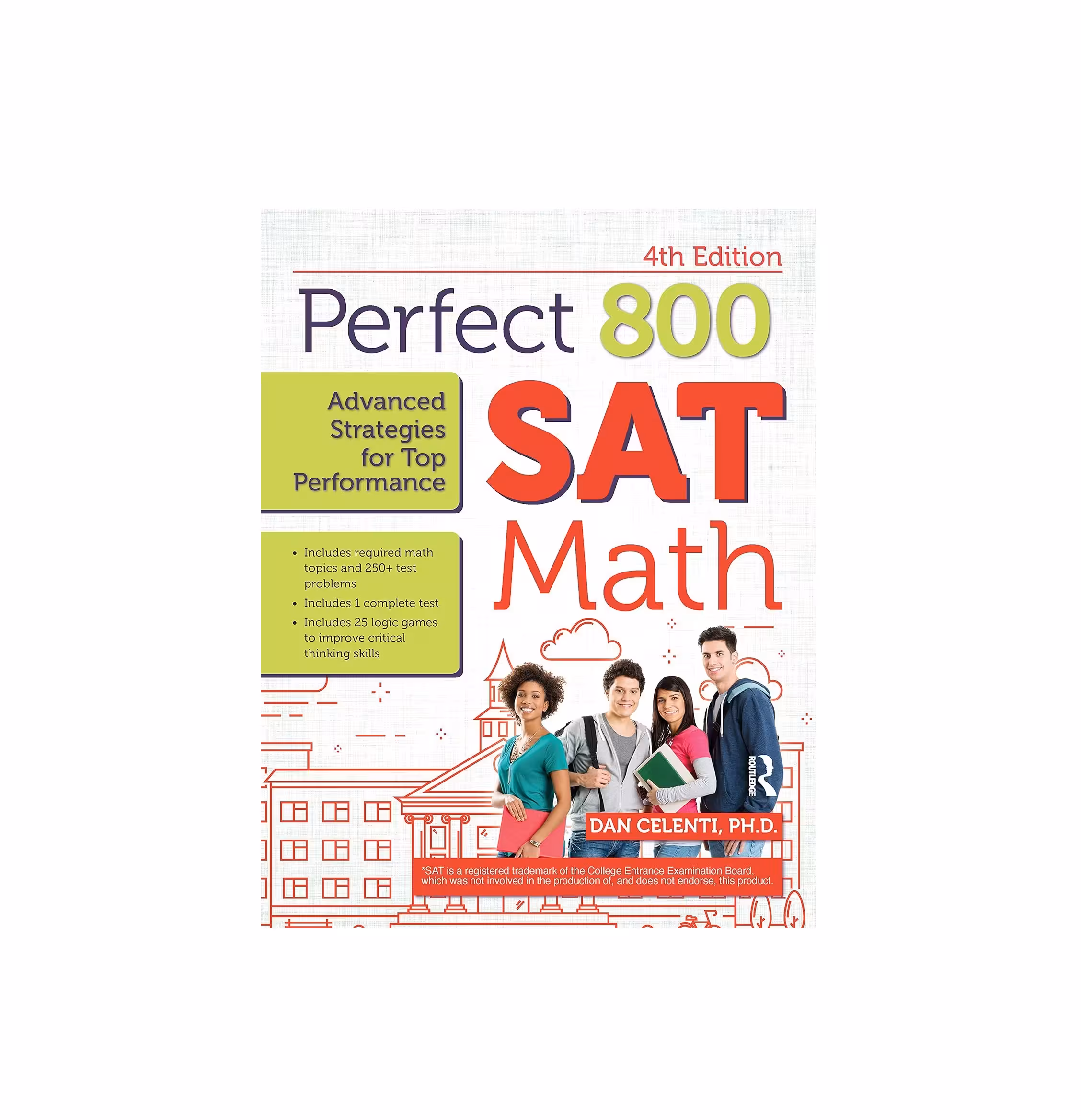 کتاب Perfect 800 SAT Math پرفکت 800 اس ای تی