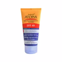 کرم ضد آفتاب رطوبت رسان آردن آتوپیا SPF40 بدون رنگ مناسب پوست های خشک و خیلی خشک حجم 50 میلی لیتر