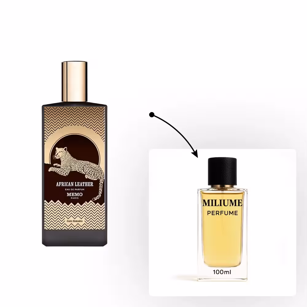 اسانس عطر Memo African Leather برند RenneTouch - کد 1432 - ممو آفریکن لدر 100ML - میلیوم پرفیوم