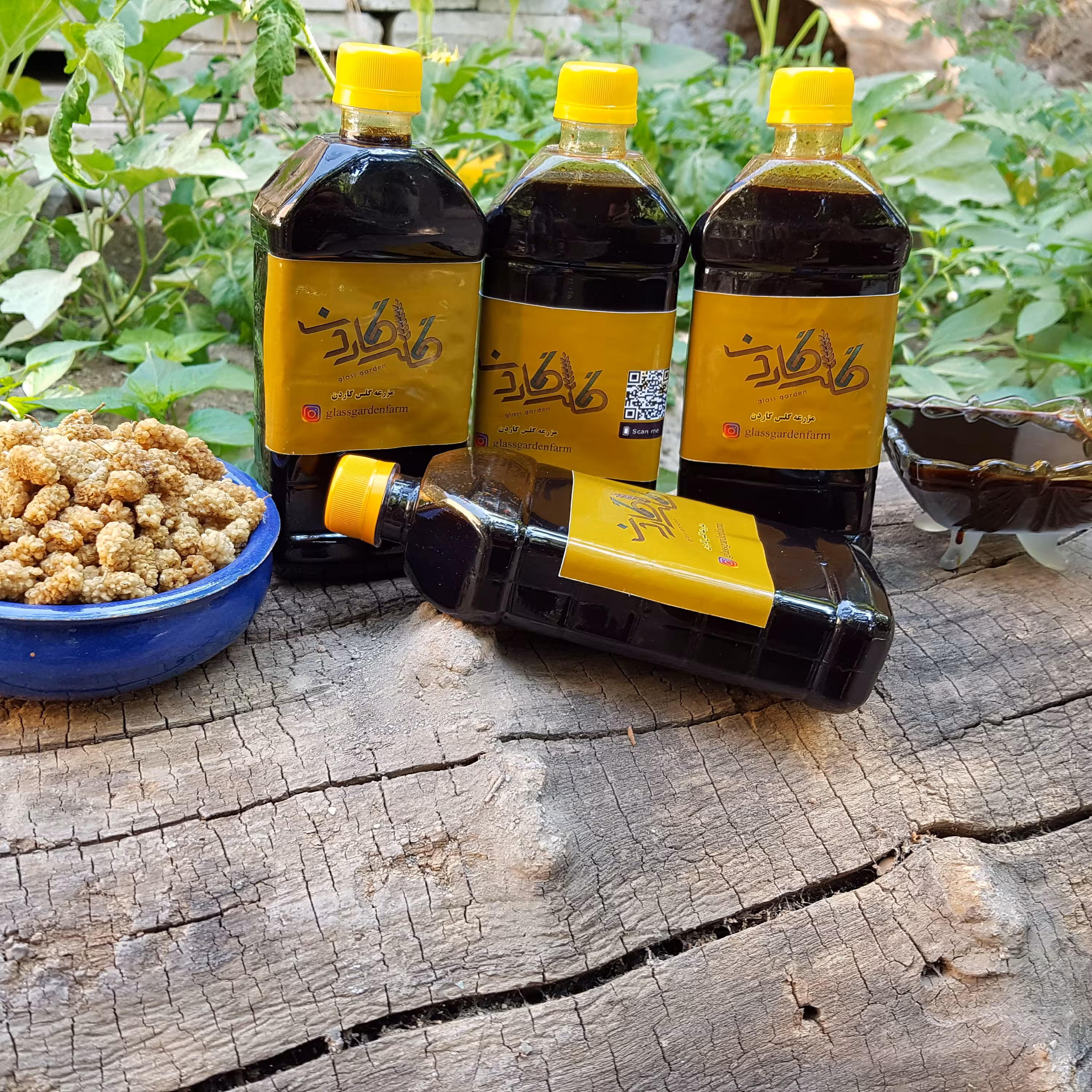 شیره توت (400 گرمی) کاملا سنتی بدون افزودنی( رقیق)