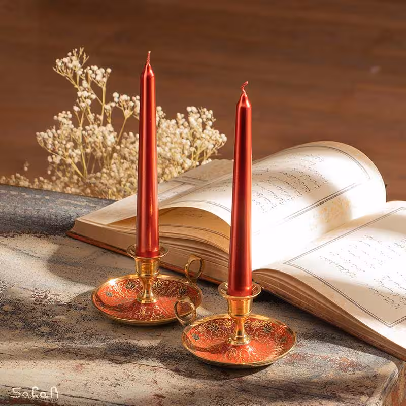 شمع قلمی قرمز