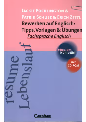 خرید و دانلود نسخه کامل کتاب Bewerben auf English - Tipps,Vorlagen und Uebungen