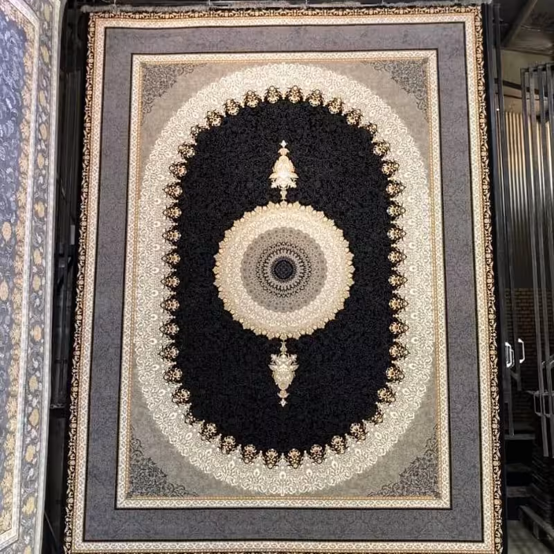 فرش ماشینی کاشان 700شانه ورژن نقشه گیتا سایز 12متری(ارسال رایکان)