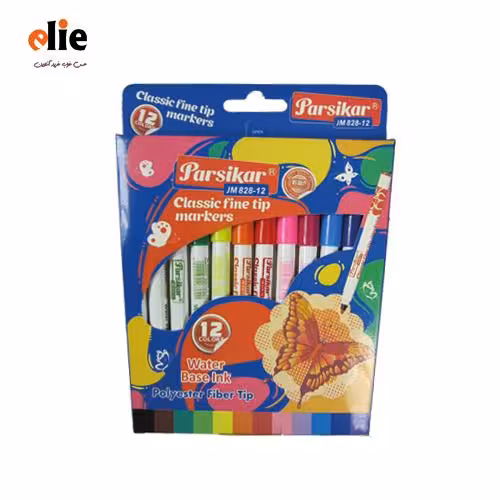 ماژیک 12 رنگ پارسی کار