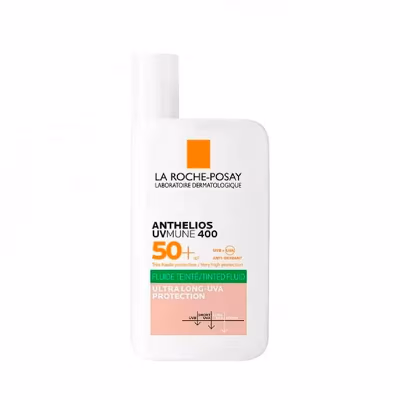 ضد آفتاب رنگی کنترل کننده چربی لاروش پوزای آنتلیوس یووی مون 400 با SPF50 (100% اصل)