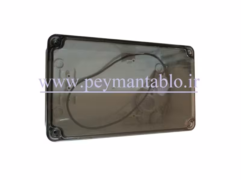 جعبه تقسیم برق (درب شفاف) پلاستیکی 8*12*21 World-Plast