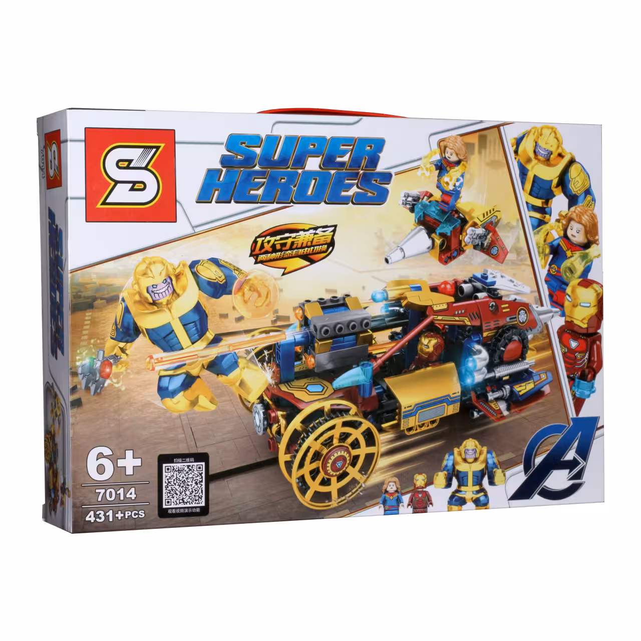 ساختنی اس وای طرح سوپر هیرو کد 7014