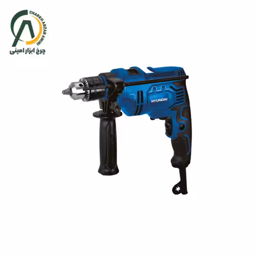 دریل چکشی 13 میلی متری 750 وات دیمردار هیوندای مدل HP-7550