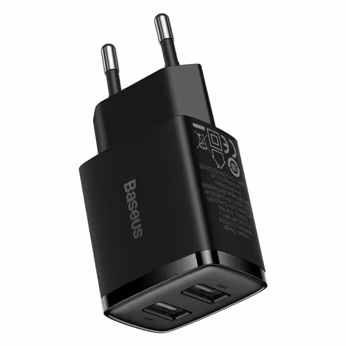 شارژر دیواری باسئوس مدل Compact Charger | کالا مکس