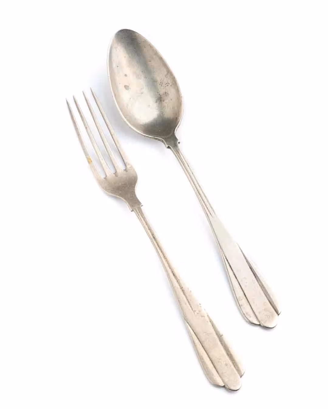 ست قاشق وچنگال قدیمی کد 3