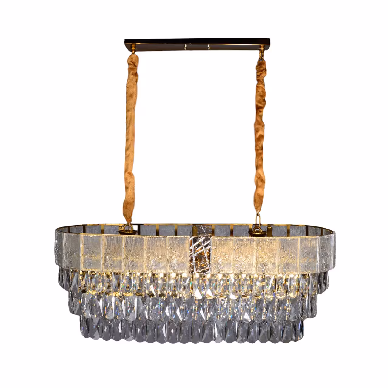 لوستر 13 شعله چشمه نور کد N2430/80*30GO