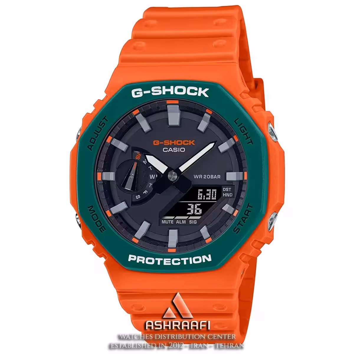 ساعت جی شاک نارنجی Casio G-Shock GA-2110SC-4A