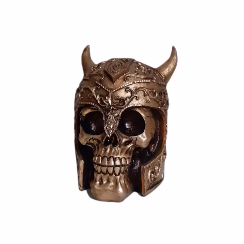 مجسمه  مدل جمجمه اسکلت شوالیه