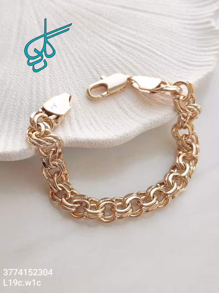 خرید دستبند طرح جدید زنانه مارک ژوپینگ کیفیت عالی رنگ ثابت کد 1216925 - ردگل