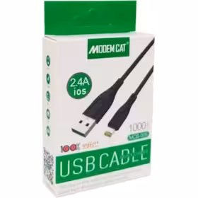 کابل شارژ و دیتا ios مودم کت مدل MCB-005
