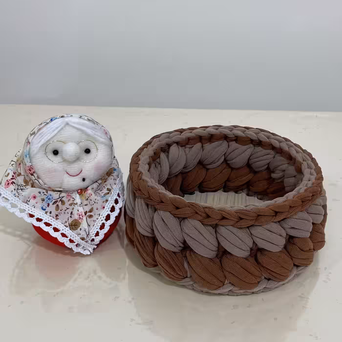 سبد تریکو مدل فندقی