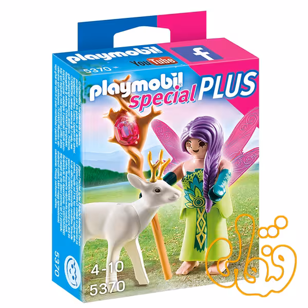 fairy with deer 5370