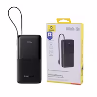 پاور بانک فست شارژ باسئوس مدل Bipow 2 P10077101113 PD 20W ظرفیت 10000 میلی آمپر ساعت