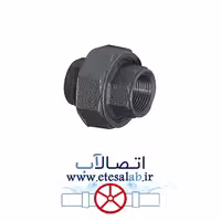 مهره سیاه گالوانیزه وارداتی سایز 1 1/2 اینچ