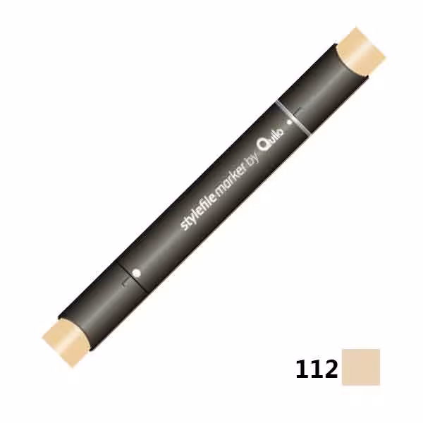 ماژیک راندو دوسر کوییلو کد 112 مدل Stylefile (رنگ cream)