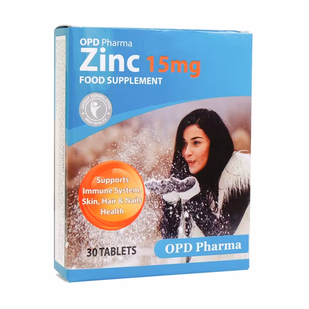 کپسول زینک 15 میلی گرم او پی دی فارما