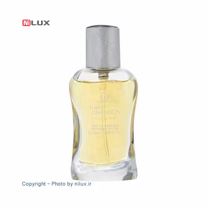 عطر مینیاتوری مردانه ریو کالکشن مدل Three Dimension حجم 20 میلی لیتر