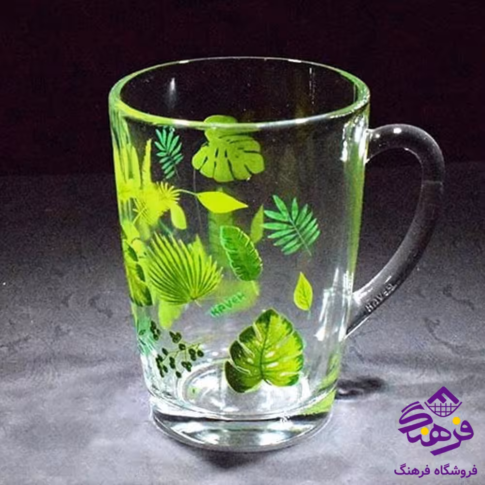 ليوان اورانوس دسته دار چاپي فله کاوه 24عددي