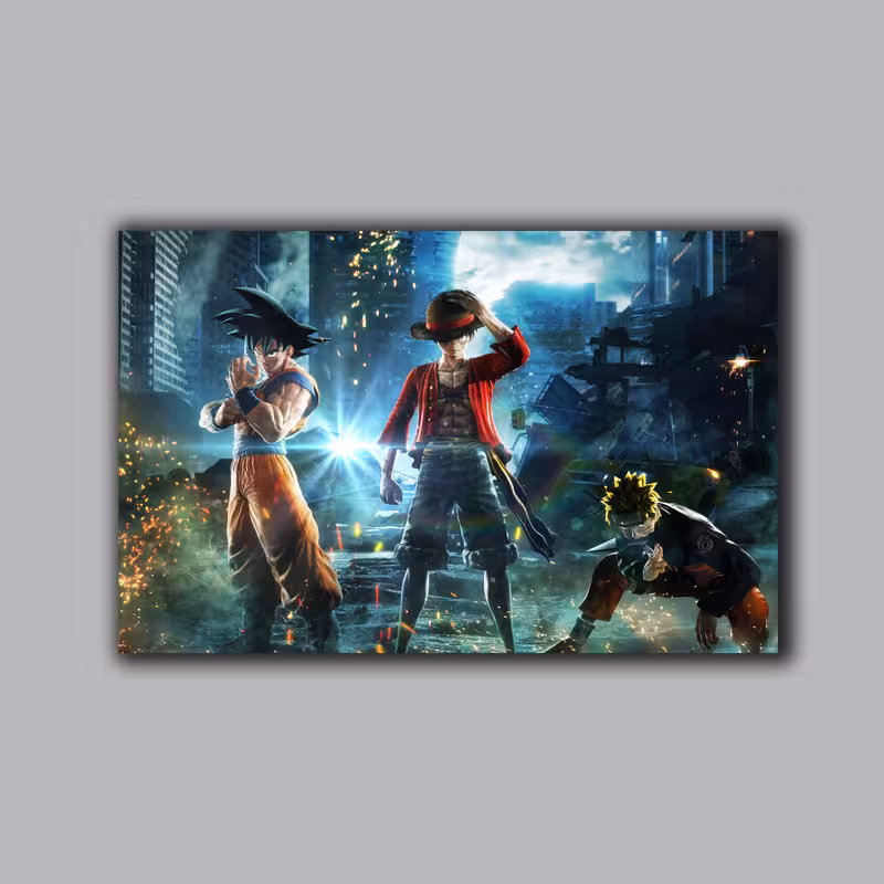 تابلو شاسی مدل انیمه وان پیس One Piece کد LA-10363 | دنیای قاب