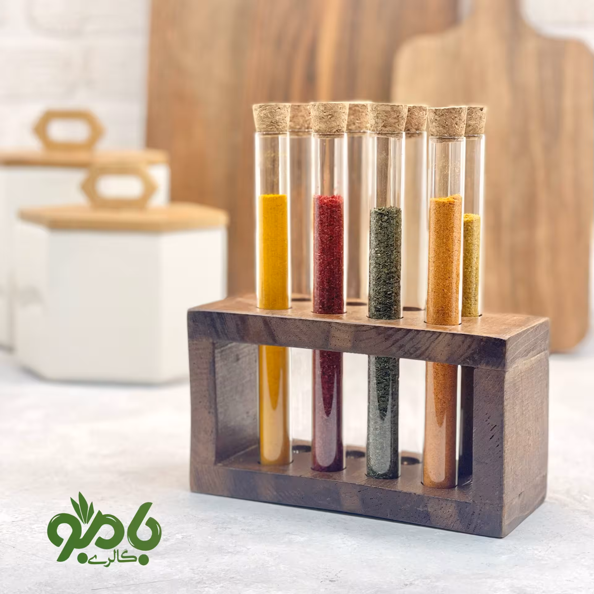 جا ادویه پیرکس طرح لوله آزمایشگاهی