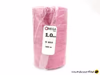 دوک نخ موم دار OMEGA سایز 1  رنگ صورتی کد 6016