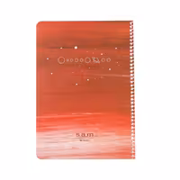 دفتر 80 برگ s.a.m سیمی کلاسیک-B طرح12