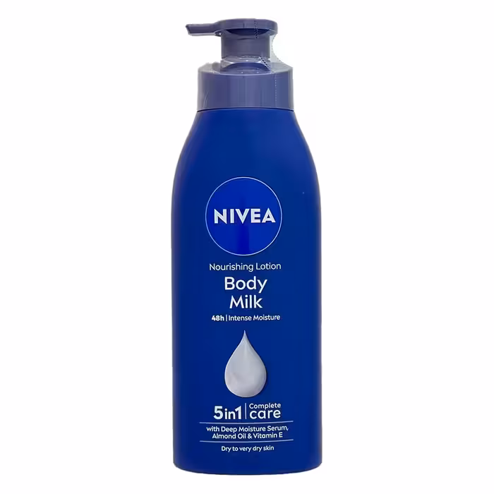 لوسیون پمپی بدن نیوآ Nivea مدل Body milk