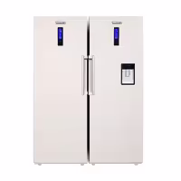 یخچال نوفراست سفید طرح 90 الکترواستیل – ES24-UNI GLASS