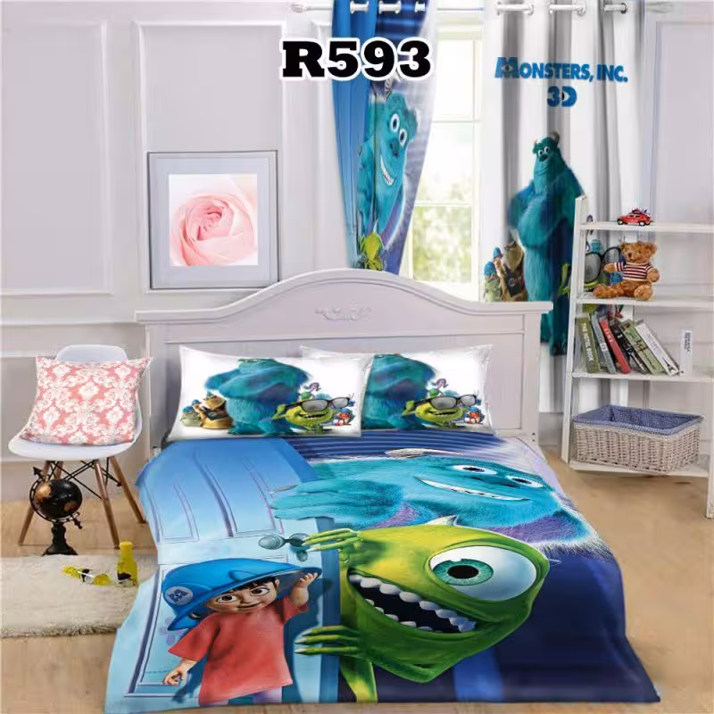 روتختی سه بعدی طرح کودک دانشگاه هیولاها