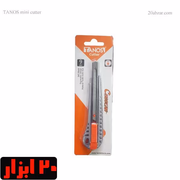 کاتر باریک تانوس CU-01-09 با تیغه 9 میلی متری
