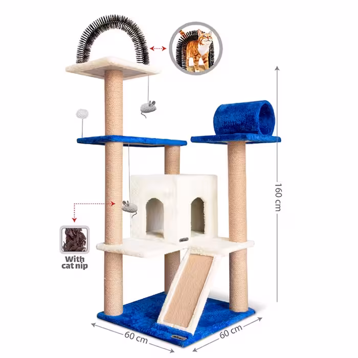 درخت گربه چهار طبقه نیناپت کد M