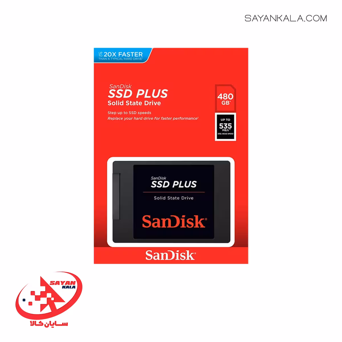 اس اس دی اینترنال سن دیسک مدل SSD INTERNAL SANDISK SSD PLUS 480G