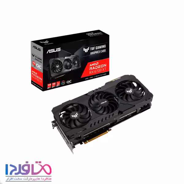 کارت گرافیک ایسوس مدل RX6700XT TUF OC 12GB GAMING