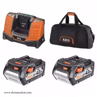 ست باتری و شارژر AEG مدل SETLL1840SLK1
