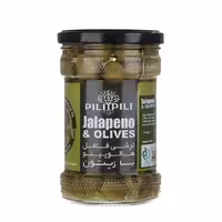 ترشی فلفل هالوپینو با زیتون پیلی پیلی 500 گرمی