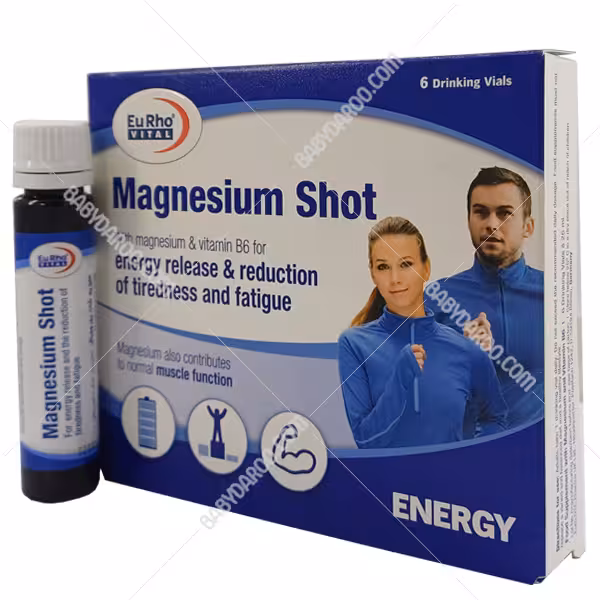 ویال خوراکی منیزیم شات یوروویتال