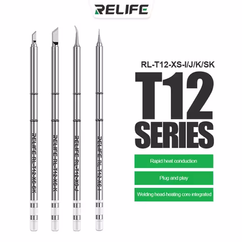 قیمت و خرید نوک هويه ريلايف سر کج  RELIFE RL-T12-XS- IS