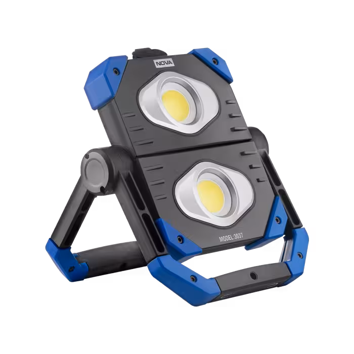 نورافکن کتابی شارژی تاشو 2300 لومن نووا مدل 3037