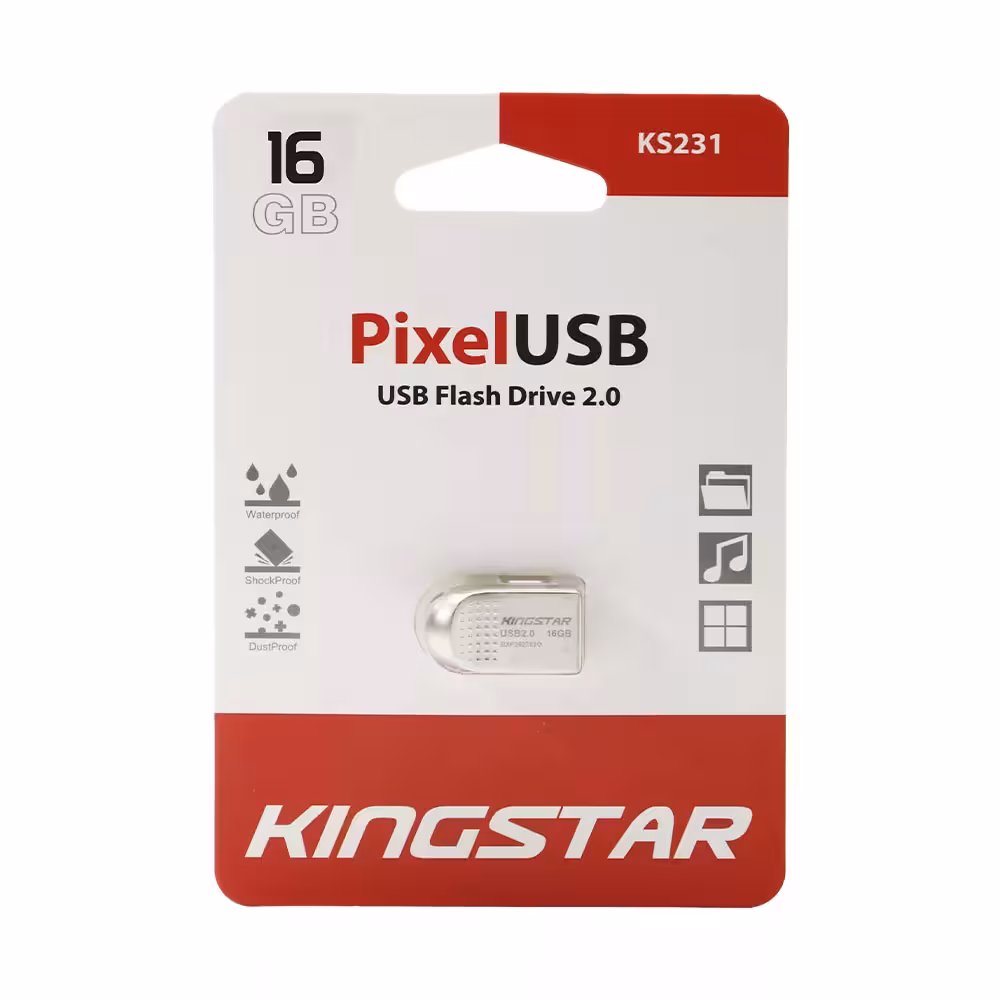 فلش مموری USB2.0 کینگ استار مدل KS231 ظرفیت 16 گیگابایت