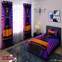 ست اتاق خواب پسرانه طرح لامبورگینی کد BD740